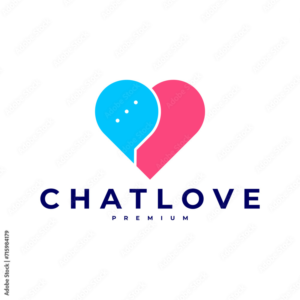 LOVE CHAT TALK SOFTWARE DATE APP COUPLE LOGO VECTOR ICON ILLUSTRATION LOVE CHAT TALK SOFTWARE DATE APP COUPLE LOGO VECTOR ICON ILLUSTRATION