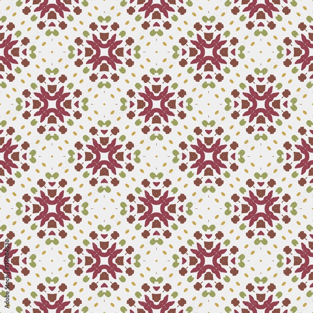 Abstract seamless pattern. Abstract background for fabric print, card, table cloth, furniture, banner, cover, invitation, decoration, wrapping. Repeating pattern.
