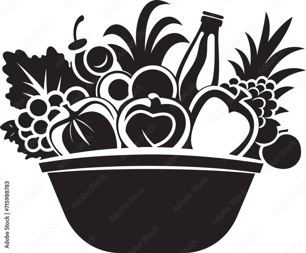 Fruity Fusion Black Icon Celebrating 90 Words of Nutritional Excellence Zen Zest Logo Design in Black for Nutrient Packed Fruit Serenity Fruity Fusion Black Icon Celebrating 90 Words of Nutritional Excellence Zen Zest Logo Design in Black for Nutrient Packed Fruit Serenity