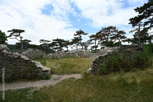 Kapellenruine Pfefferbüchsel, Johanneskapelle, Maria Enzersdorf, Österreich, 13.07.2023 photo