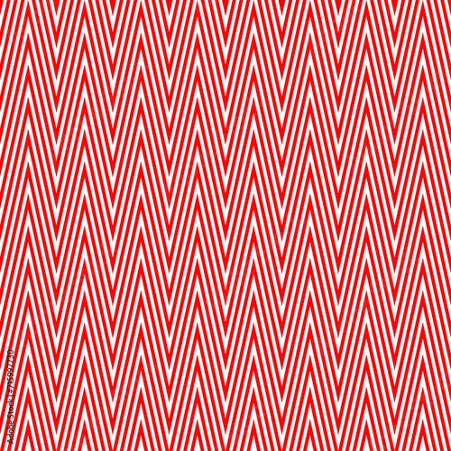 Zigzag lines. Jagged stripes. Seamless surface pattern design with sharp waves ornament. Repeated chevrons wallpaper. Digital paper for page fills, web designing, textile print. Vector illustration. photo
