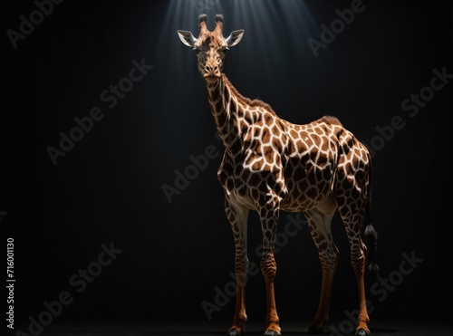Giraffe in the Dark
