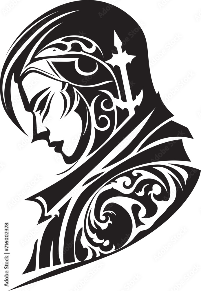 Brooding Guardian Vector Black Icon Design for Sad Knight Soldier Noir Mourner Elegant Black Design for Vector Sad Knight Soldier Brooding Guardian Vector Black Icon Design for Sad Knight Soldier Noir Mourner Elegant Black Design for Vector Sad Knight Soldier