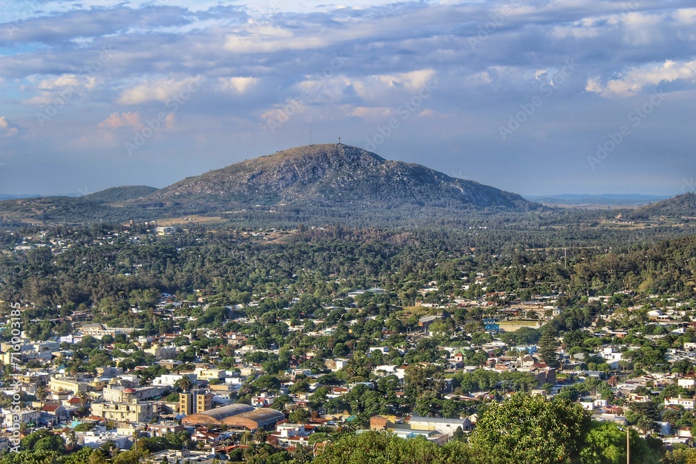 view from the top of the mountain