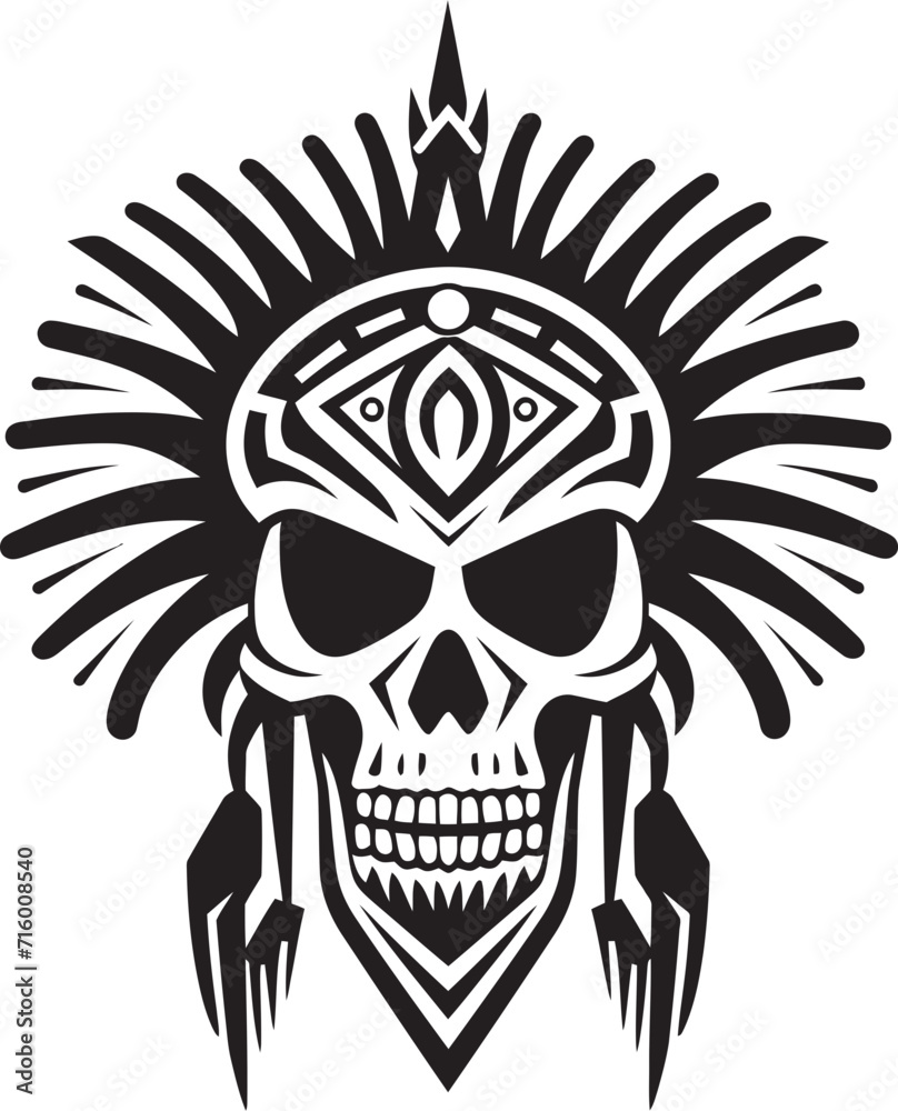 Spiritual Essence Tribal Skull Mask Lineart Logo in Vector Black Icon Intricate Shadows Elegant Tribal Skull Lineart Logo in Vector Black Icon Spiritual Essence Tribal Skull Mask Lineart Logo in Vector Black Icon Intricate Shadows Elegant Tribal Skull Lineart Logo in Vector Black Icon