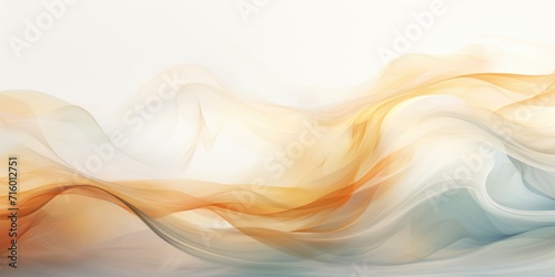 an abstract background with wavy lines and white splatters, in the style of light beige and light amber, subtle tonal shifts, free-flowing lines, light white and light gold