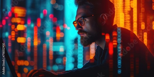 IT specialist is working on...