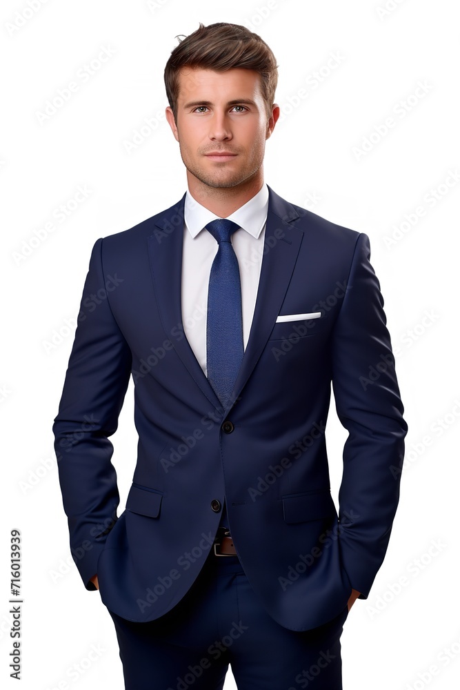 Elegant Male Business Manager in Suit, AI Generated Elegant Male Business Manager in Suit, AI Generated