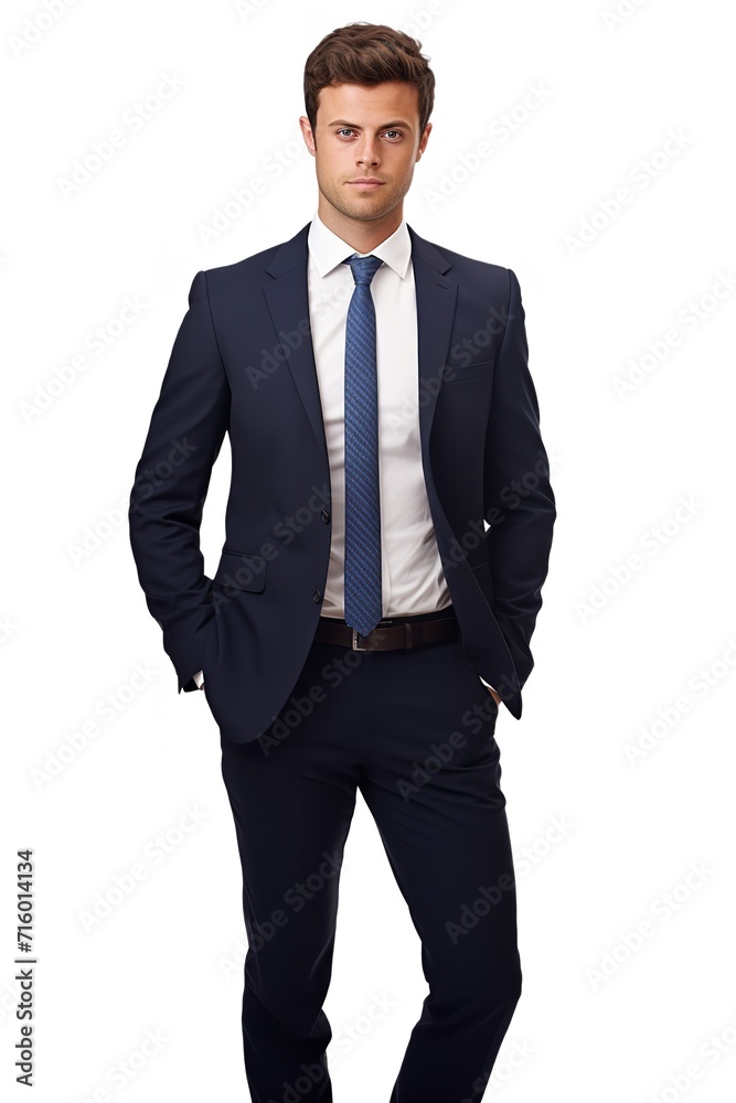Elegant Male Business Manager in Suit, AI Generated Elegant Male Business Manager in Suit, AI Generated