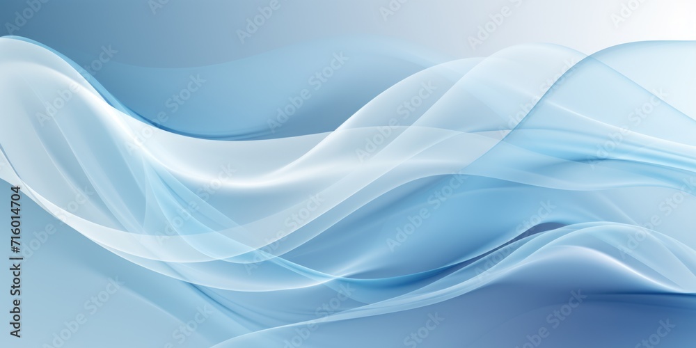a blue abstract background with some white lines, in the style of light gray and light blue, free-flowing lines a blue abstract background with some white lines, in the style of light gray and light blue, free-flowing lines