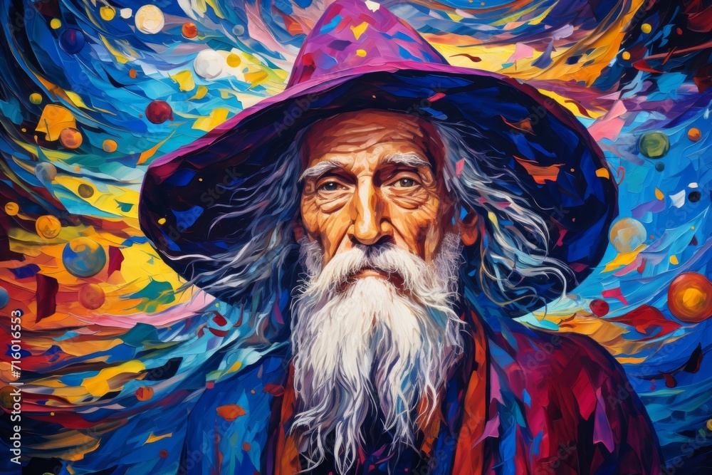 Elderly wizard - Generative AI Elderly wizard - Generative AI