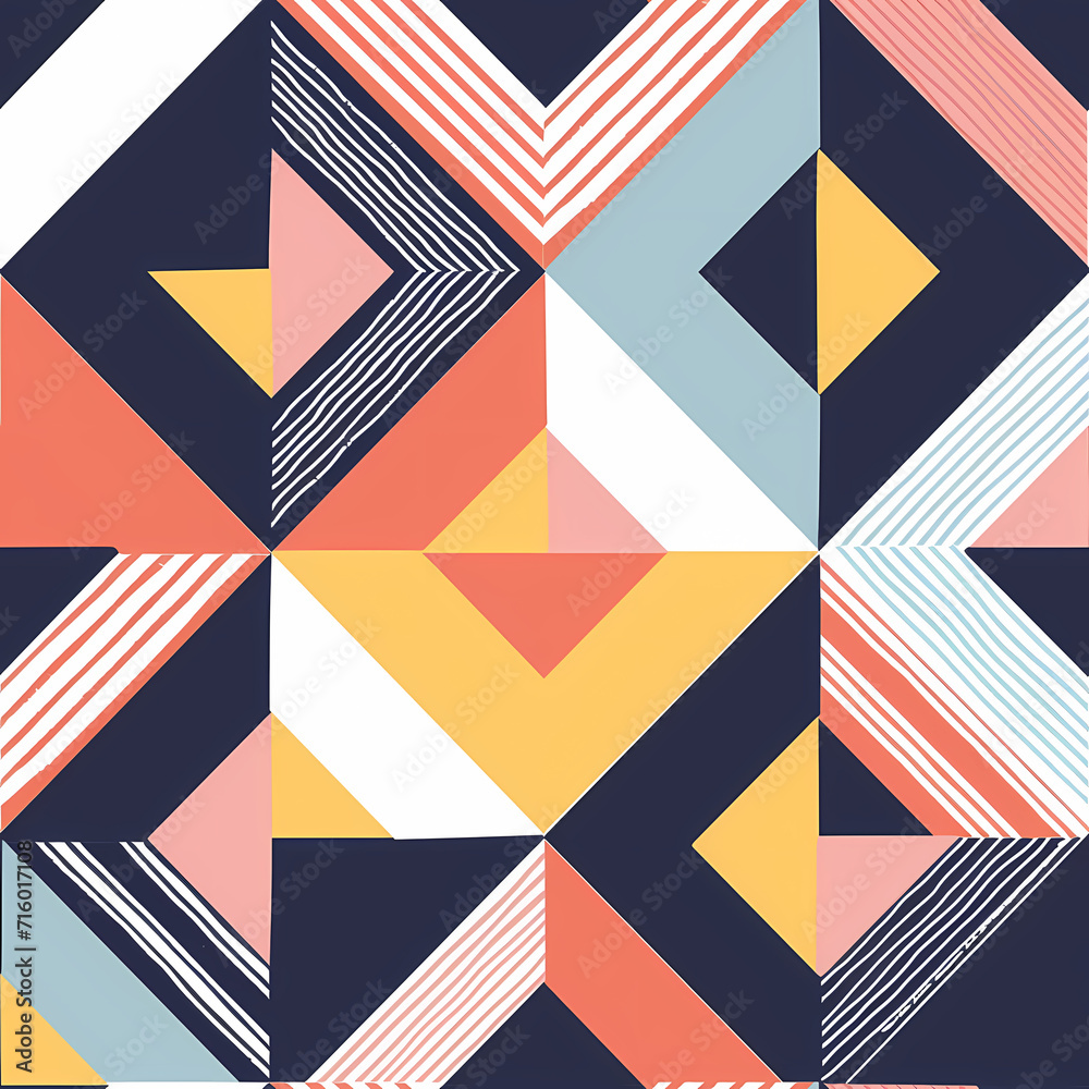 seamless geometric pattern