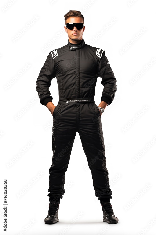 Speeding Male Race Driver, AI Generated Speeding Male Race Driver, AI Generated