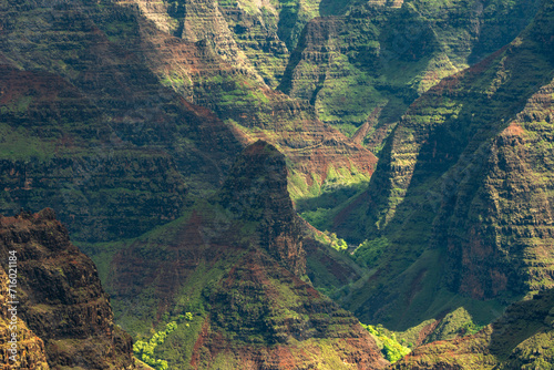 Waimea canyon in kauai, hawaii  photo