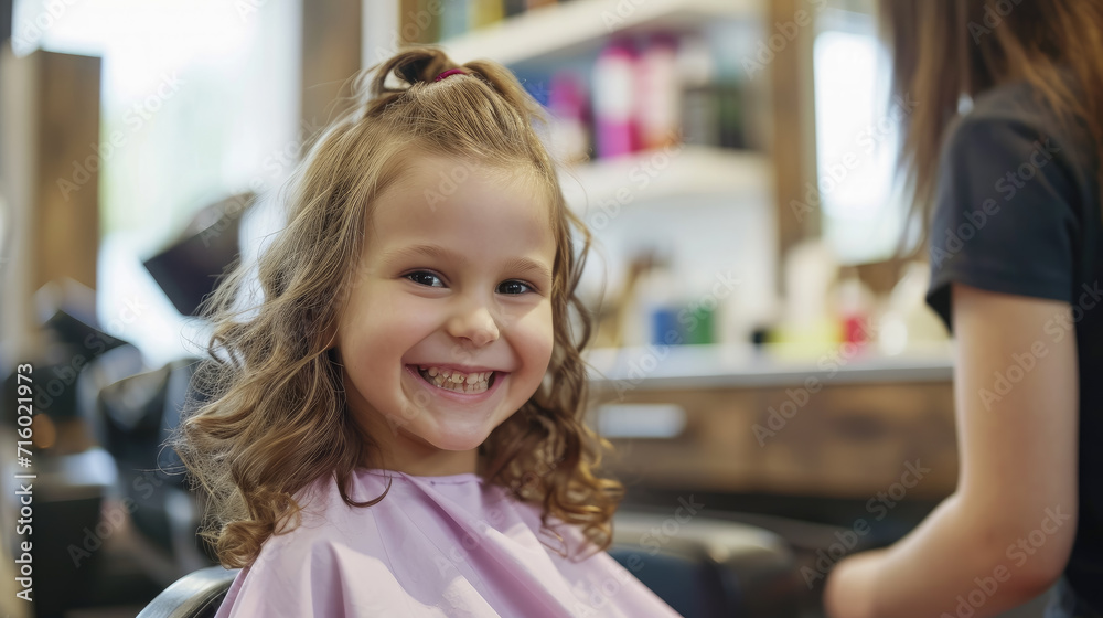 happy smiling child sitting in a chair at the hairdresser, haircut, hairstyle, style, girl, boy, kid, toddler, fashion, beauty salon, barbershop, hair, portrait, face, emotional happy smiling child sitting in a chair at the hairdresser, haircut, hairstyle, style, girl, boy, kid, toddler, fashion, beauty salon, barbershop, hair, portrait, face, emotional