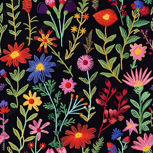 seamless floral pattern