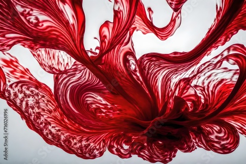 abstract red background with swirls © SAJJAD