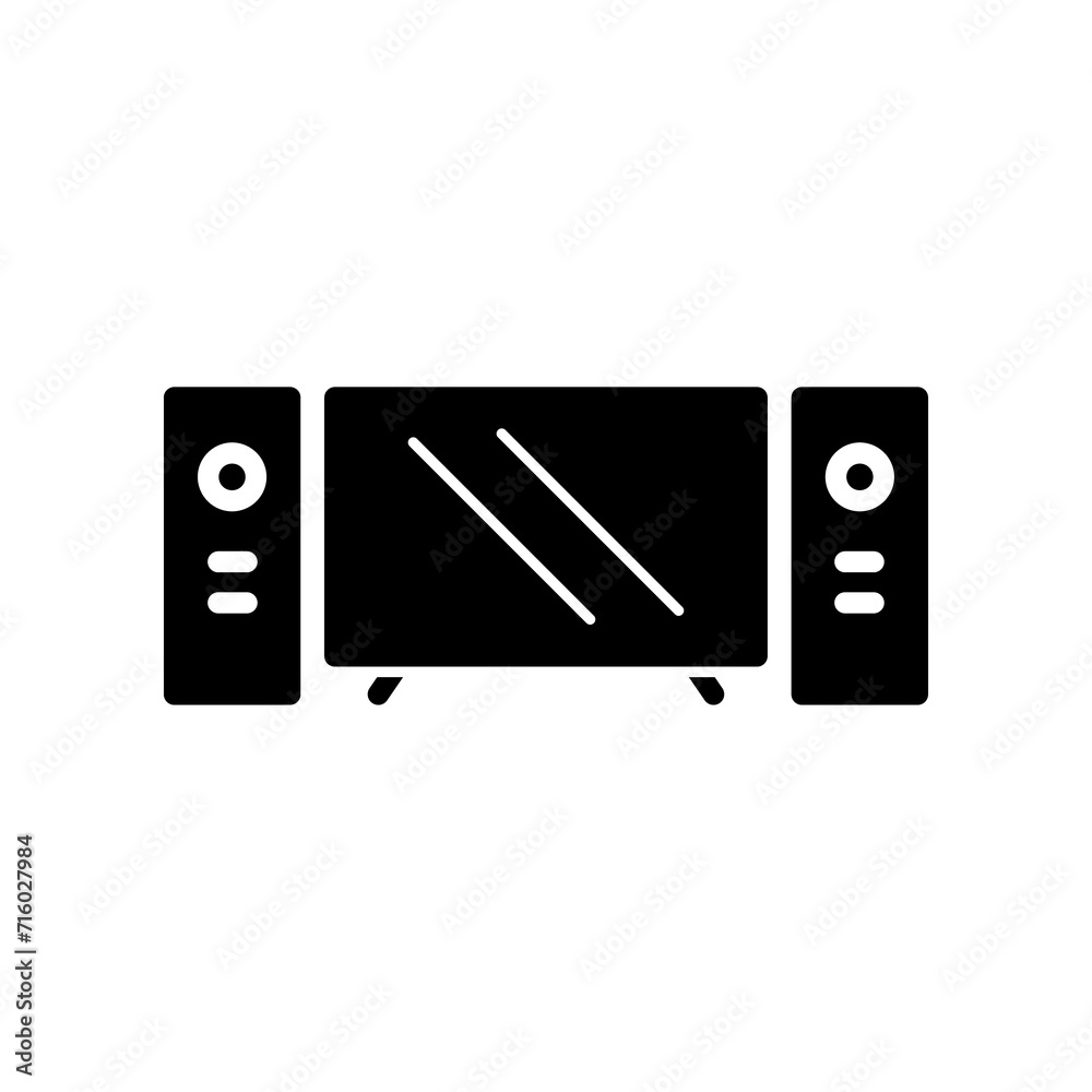Fototapeta premium TV icon PNG