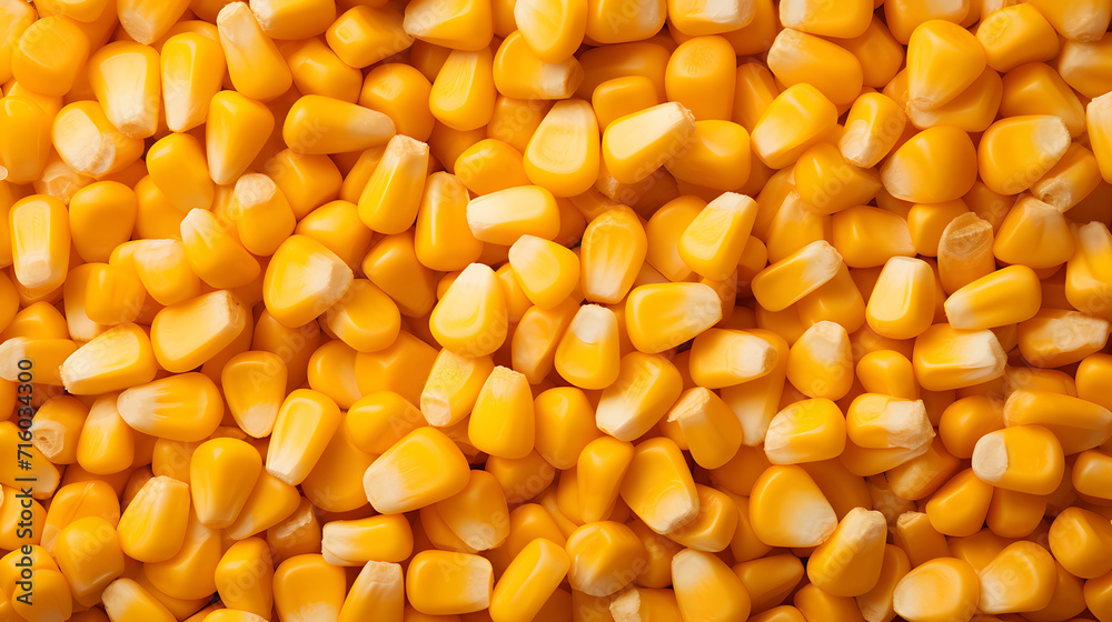 Fresh corn on cobs on wooden table, closeup Fresh corn on cobs on wooden table, closeup