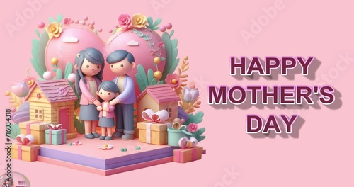 Joyful Moments 4K HD Mother's Day Greetings for the Special Woman in Your Life
