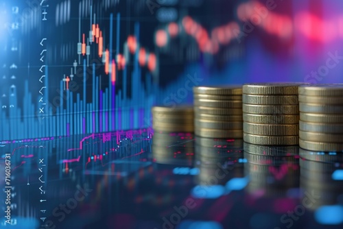 Business finance Analyzing profit trends with stock market data