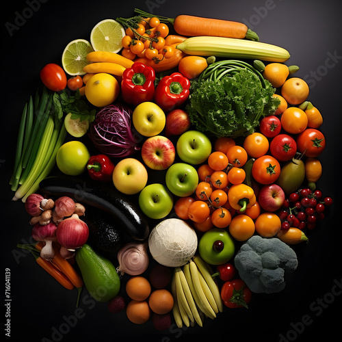 Creative neatly arranged fo...