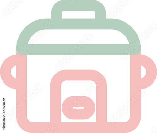 electric rice cooker icon
