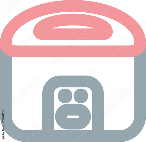 electric rice cooker icon
