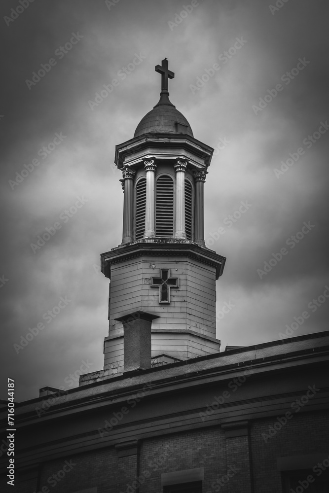 Obraz premium old church tower