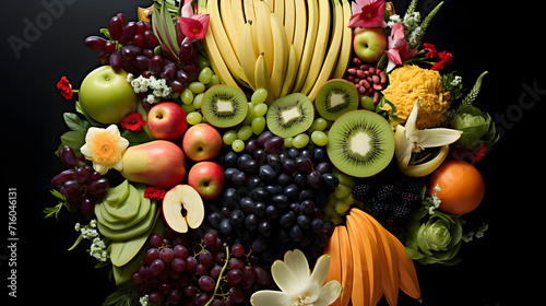 Creative neatly arranged fo...