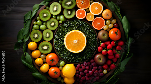 Creative neatly arranged fo...