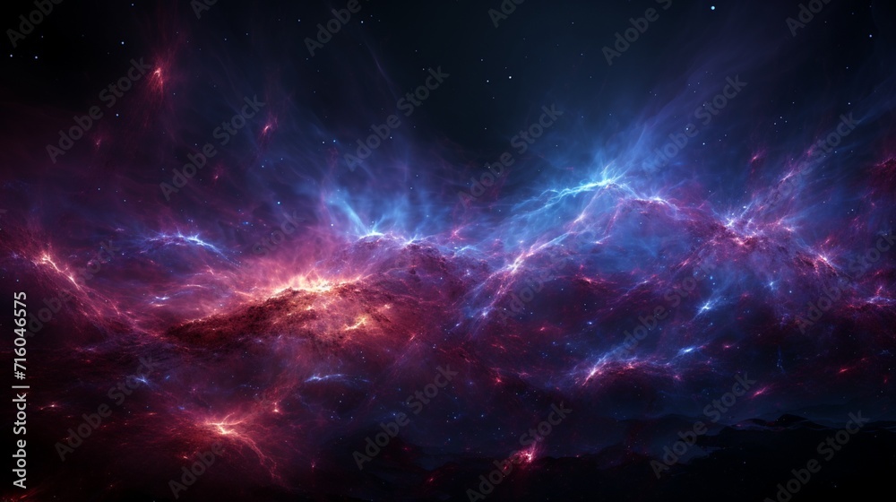illustration cosmic background