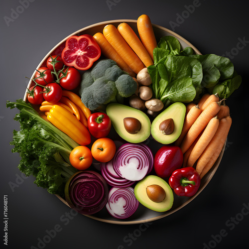 Creative neatly arranged fo...