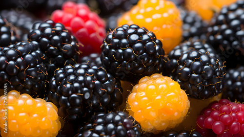 Background of fresh fruits ...