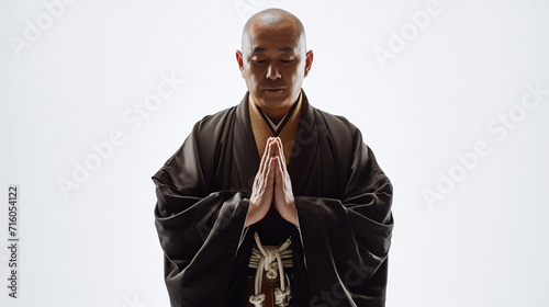 お坊さんのイメージ - image of Japanese Monk - No2-4 Generative AI photo