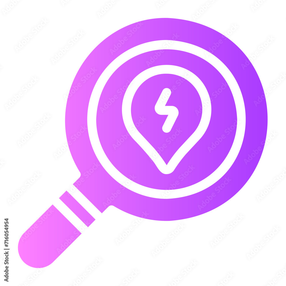 search gradient icon