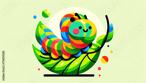 caterpillar illustration