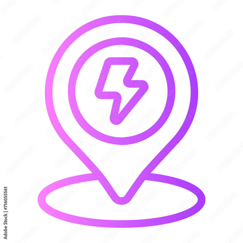 location gradient icon location gradient icon