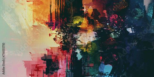 Fantasia of Hues: Abstract Color Burst