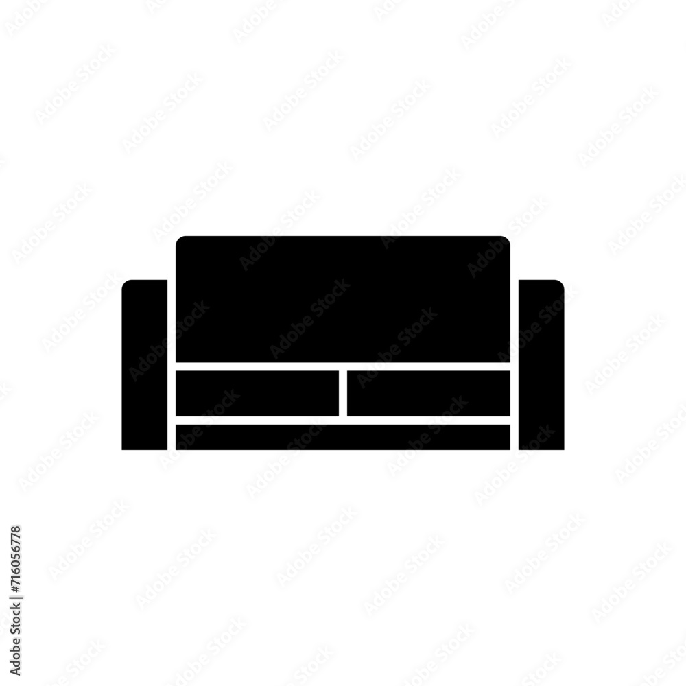 Sofa icon vector. sofa icon illustration Sofa icon vector. sofa icon illustration