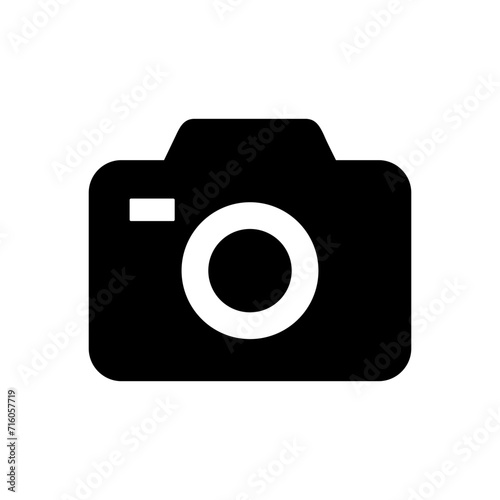 Camera icon vector. photo camera icon. camera photography icon.