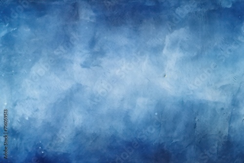 Abstract watercolor paint background blue color grunge texture for background, Generative AI