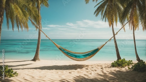 hammock on the beach © Shafiq