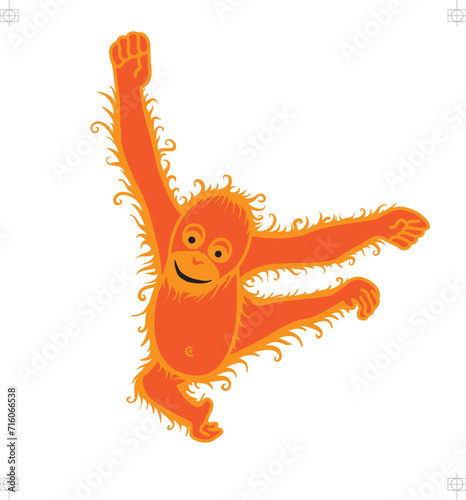 Orang Utan borneo monkeys 