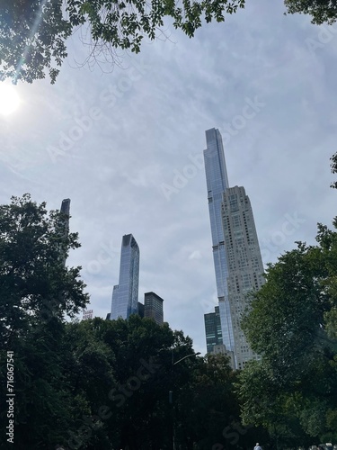 downtown city
