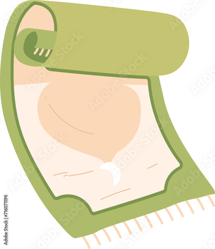 Prayer Rug Ramadhan Illustration