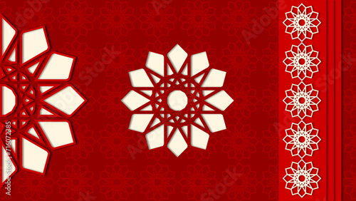 calm Islamic background 