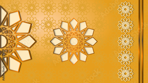 calm Islamic background 