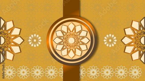 calm Islamic background 