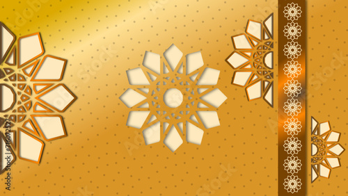 calm Islamic background 